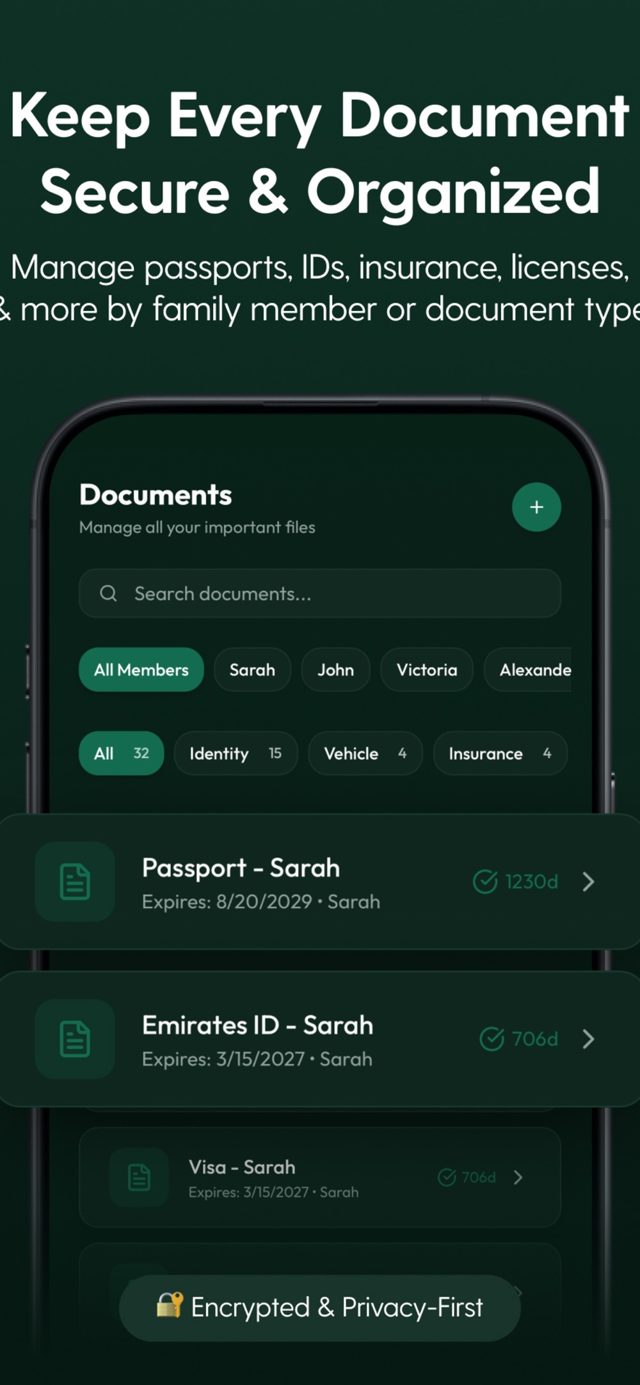 KAZNA subscription tracking screen